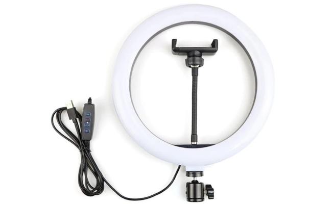 RTAKO AR-GTB05-13, Ring Light 13Inch with Single Phone Holder, without Tripod powerful and versatile ring light designed to elevate your lighting